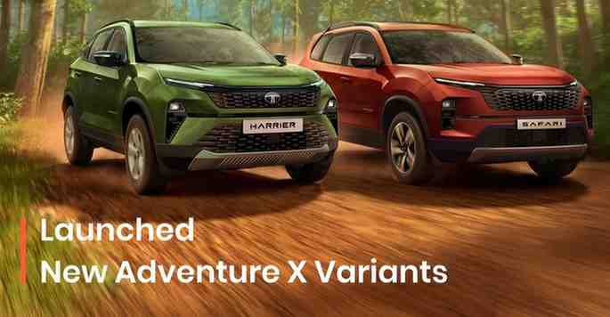Tata Harrier & Safari Adventure X