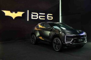 Mahindra BE 6 Batman Edition Side Profile