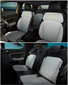 Renault Kiger Facelift seats