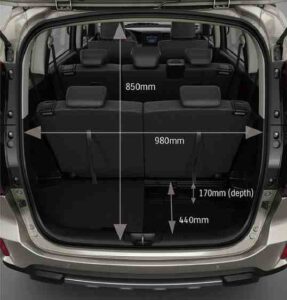 XL7 Dimensions