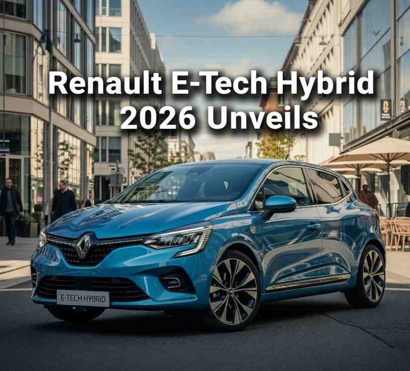 2026 Renault Clio E-Tech Hybrid Images