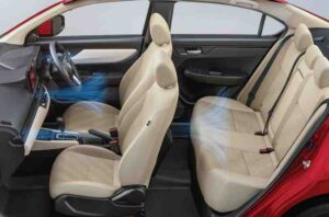 Honda Amaze Facelift Seating Comfort