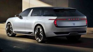 Skoda Vision O Rear Profile