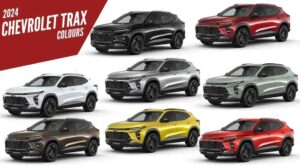 Chevy Trax Color Options