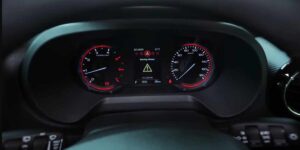 New Thar Facelift Instrument Cluster
