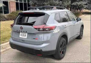 Nissan Rogue SV Rear Profile