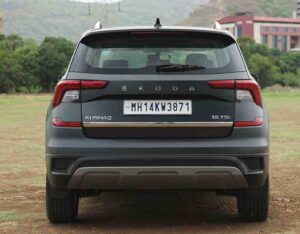 Skoda Kushaq Rear Profile